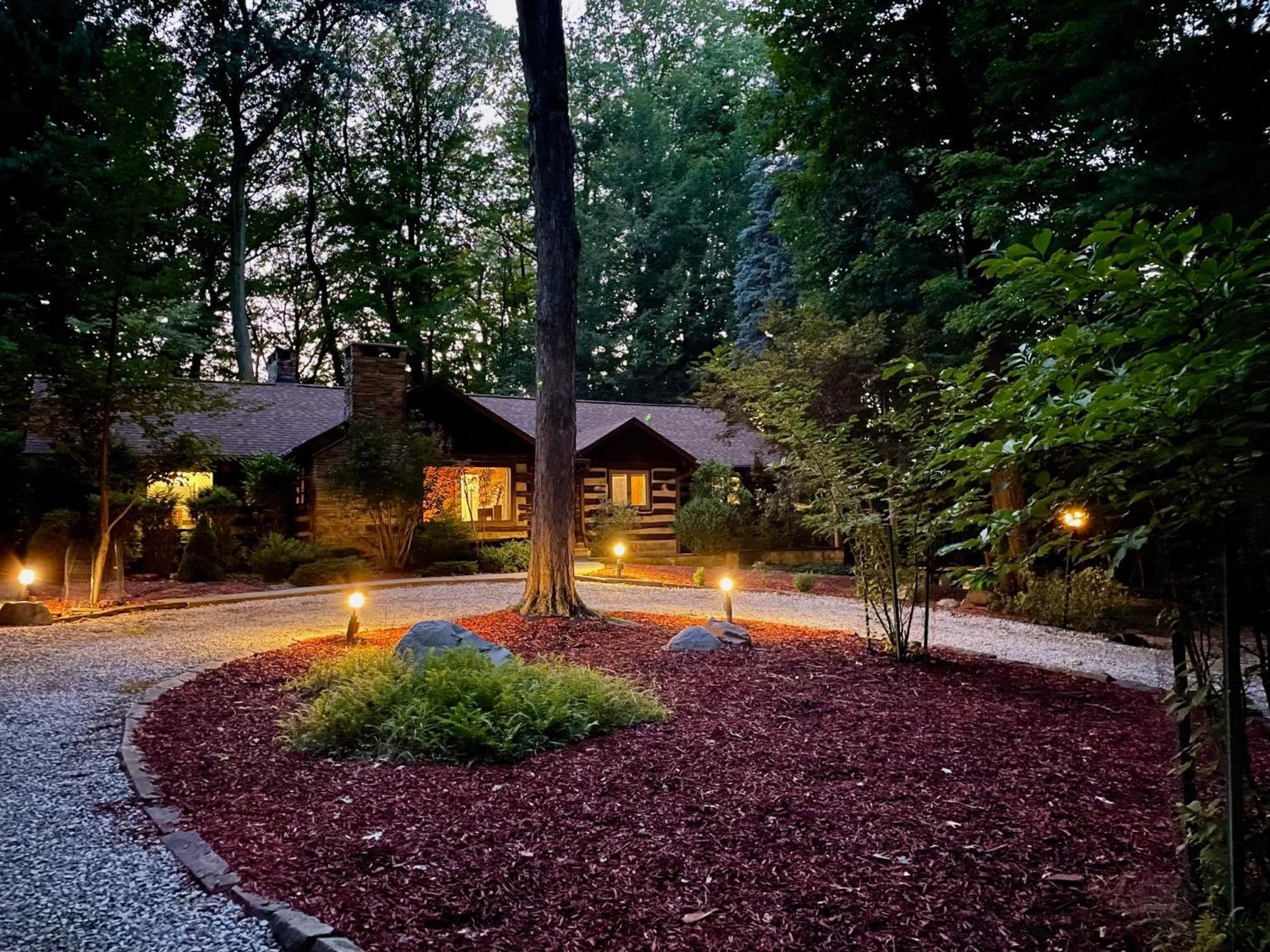 Log Cabin - Natures Oasis - Fire Pit & Gazebo Cleveland Eksteriør bilde